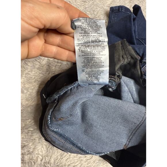 New NYDJ Jeans Women's 14 P High Rise Major Wide Leg Capri Serendipit - Picture 4 of 8